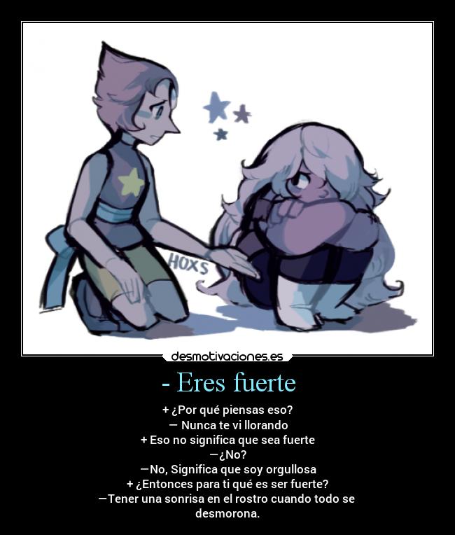 carteles vida sentimientos tristeza llorar internet amigos steven universe amatista perla laurasimpson14 desmotivaciones