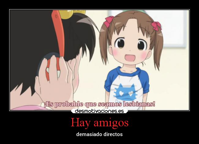 carteles amigos anime amigos mashimaro encore ovas directos desmotivaciones