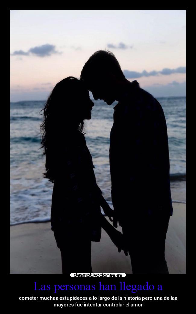 Las personas han llegado a - 