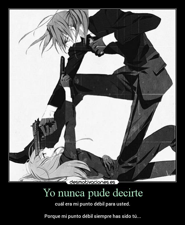 Yo nunca pude decirte -