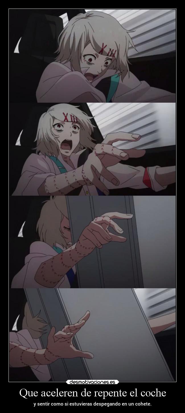 carteles anime humor risa raptorhunters harukaze erosekai juuzou juuzousuzuya zuzuya tokyoghoul ghoul tokyo desmotivaciones