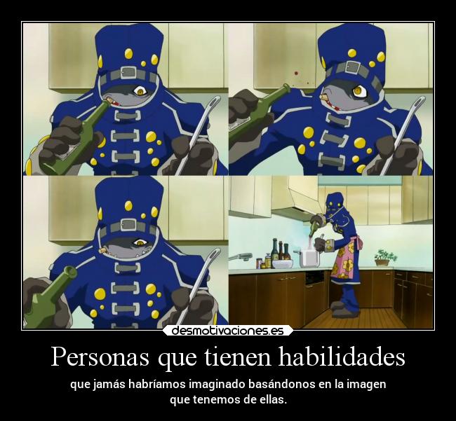 Personas que tienen habilidades -