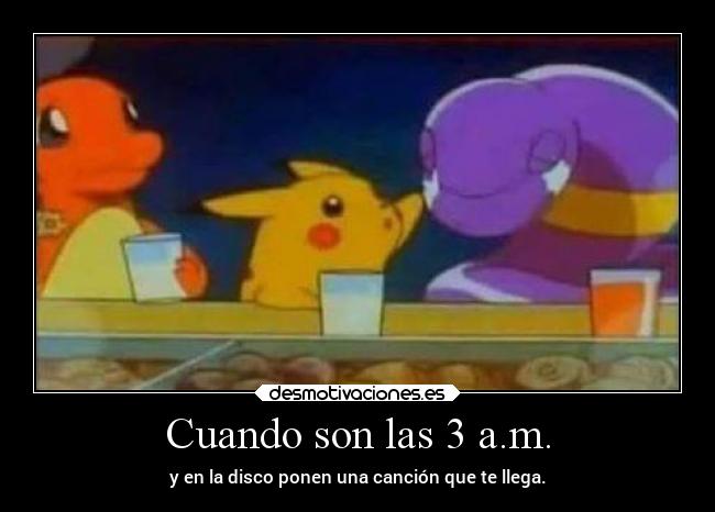 cuando son las 3