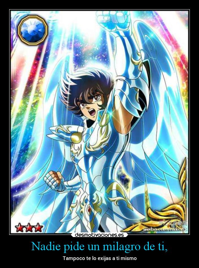 carteles anime milagro killerfrases desmotivaciones