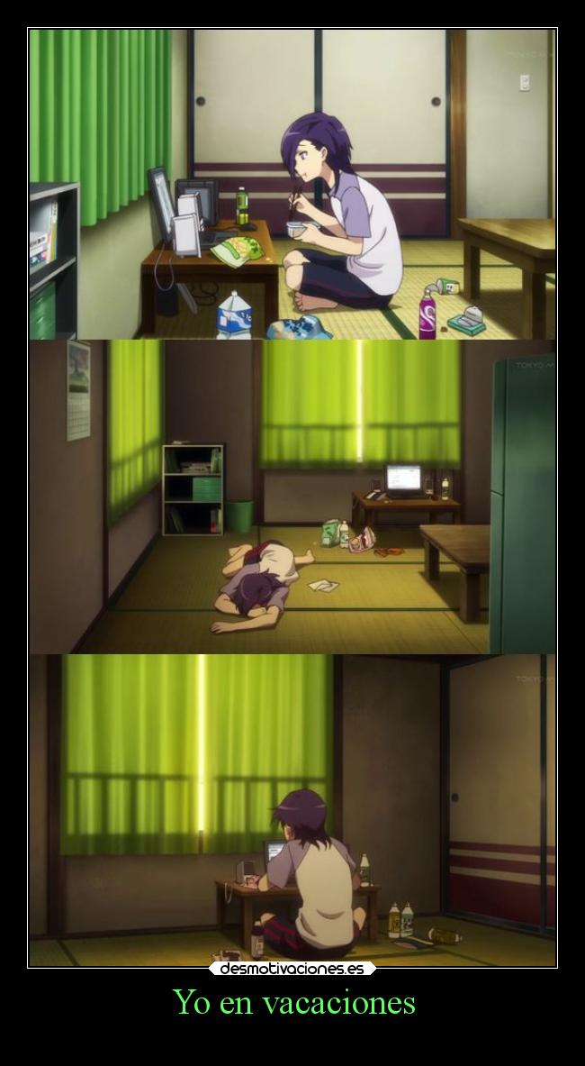 Yo en vacaciones -