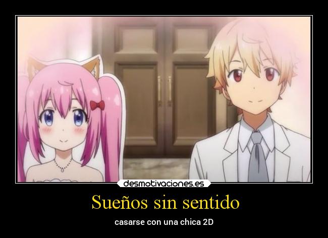 carteles anime suenos konobijutsubuniwamondaigaaru danieldats desmotivaciones