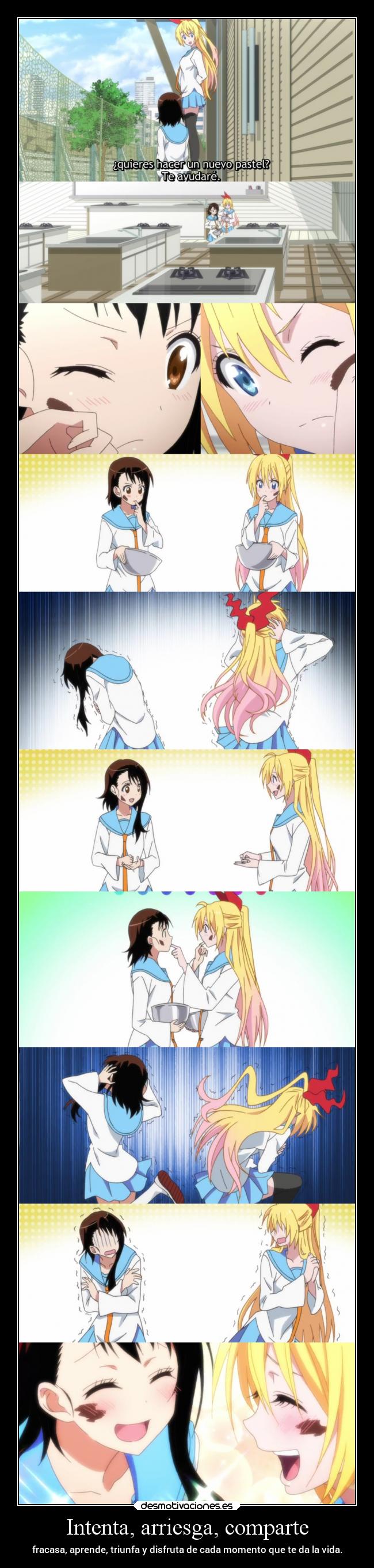 carteles anime vida arriesgar projectd disfruta emocion vivir raptorhuntres leccion desmotivaciones