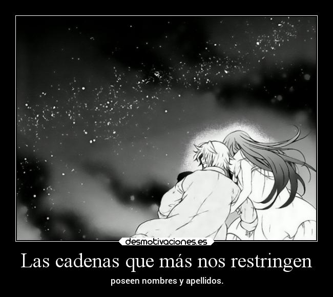 Las cadenas que más nos restringen -