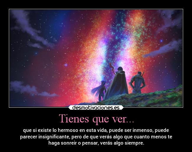 carteles anime vida alma naturaleza mundo sinovalorasnadadeestavida entoncesnosabesniloquequieres desmotivaciones