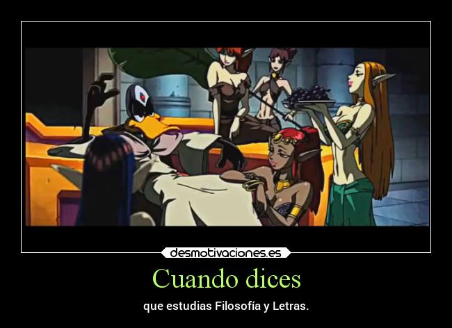 carteles arte filosofia madre anime hechicero desmotivaciones