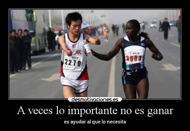 A veces lo importante no es ganar - 