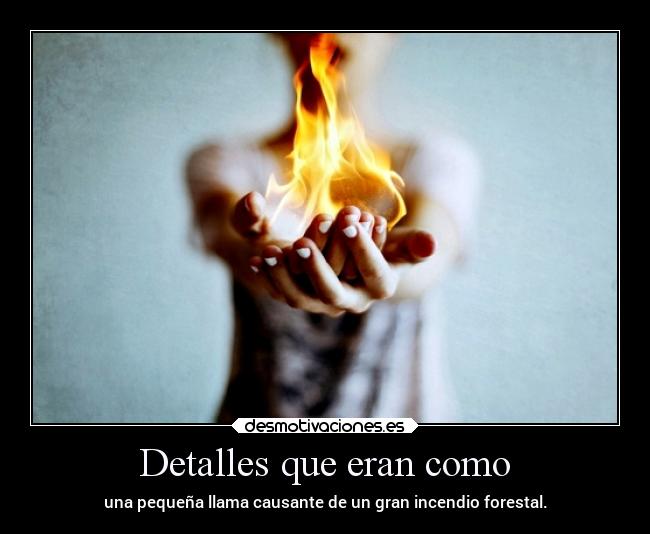 Detalles que eran como - 