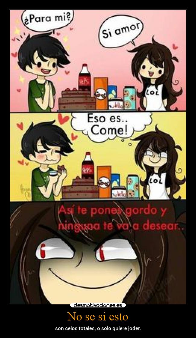 carteles chiste celos danieldats desmotivaciones