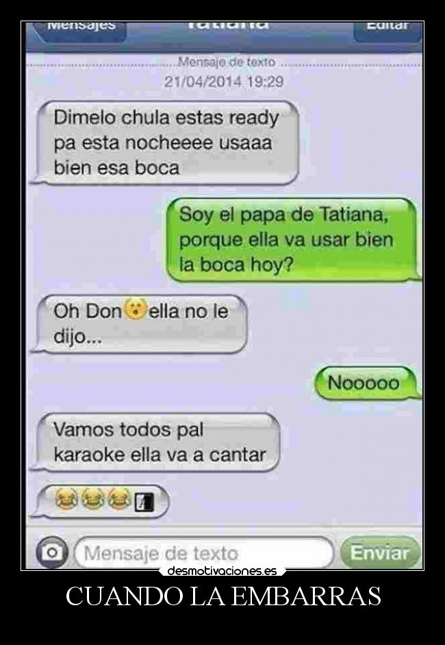 CUANDO LA EMBARRAS - 