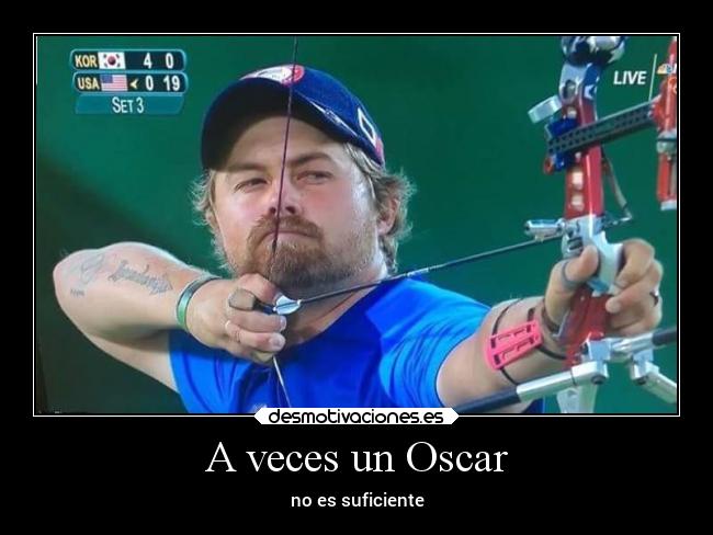 A veces un Oscar -