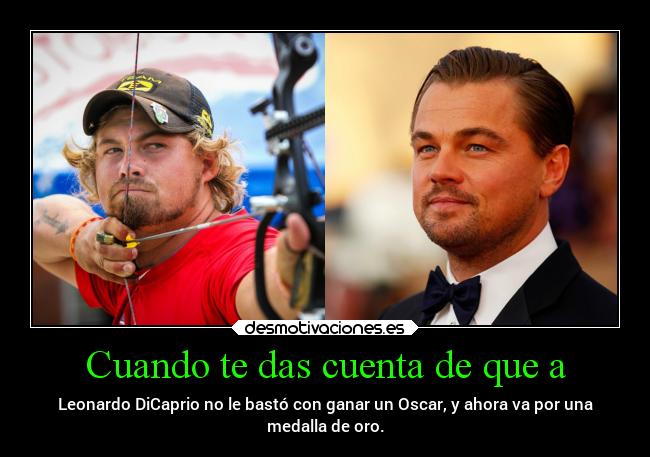 Cuando te das cuenta de que a - 