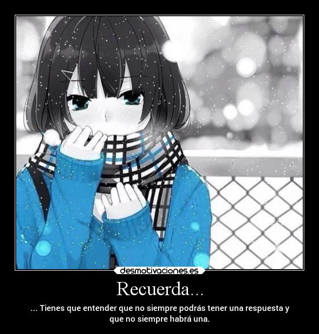 Recuerda... -