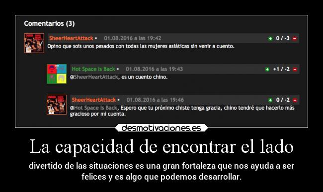 La capacidad de encontrar el lado -