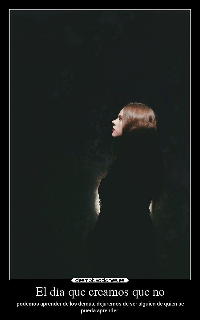 El día que creamos que no - 