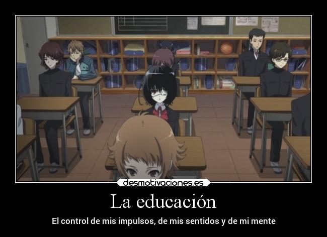 La educación -