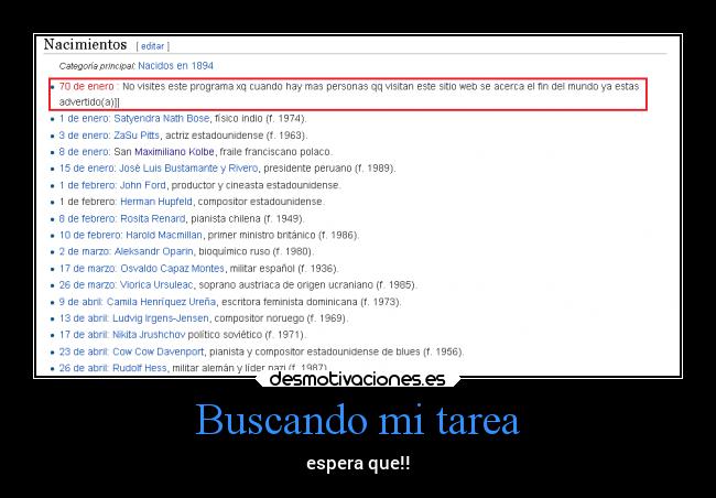 Buscando mi tarea - 