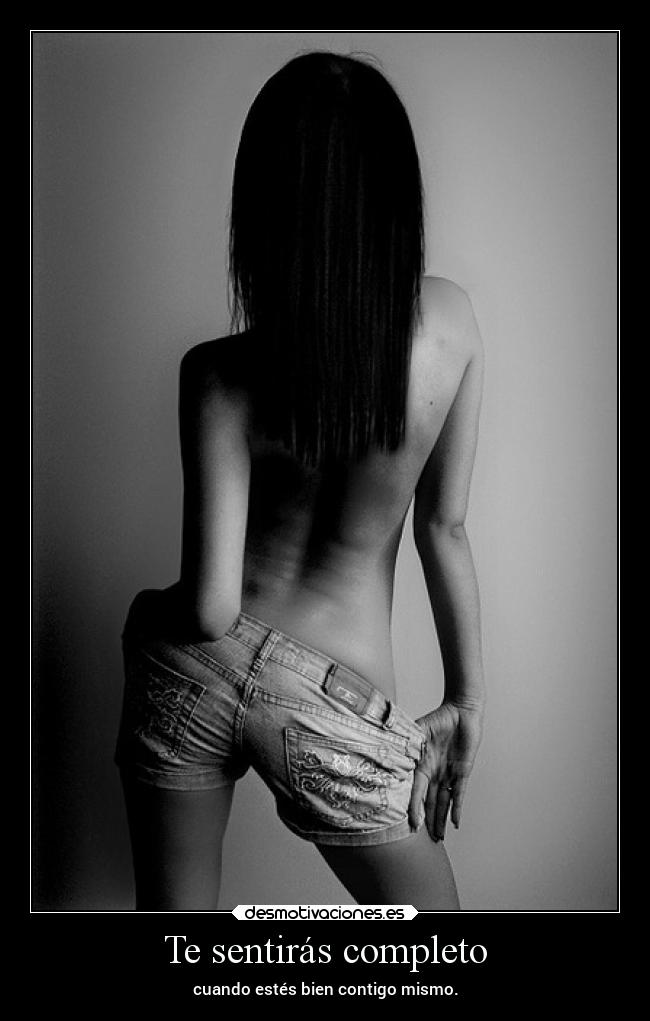 Te sentirás completo -