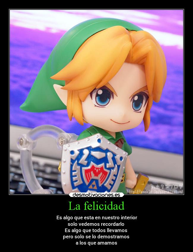 La felicidad - Es algo que esta en nuestro interior
solo vedemos recordarlo
Es algo que todos llevamos
pero solo se lo demostramos
a los que amamos