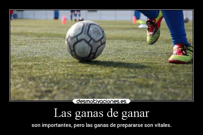 carteles futbol frases desmotivaciones