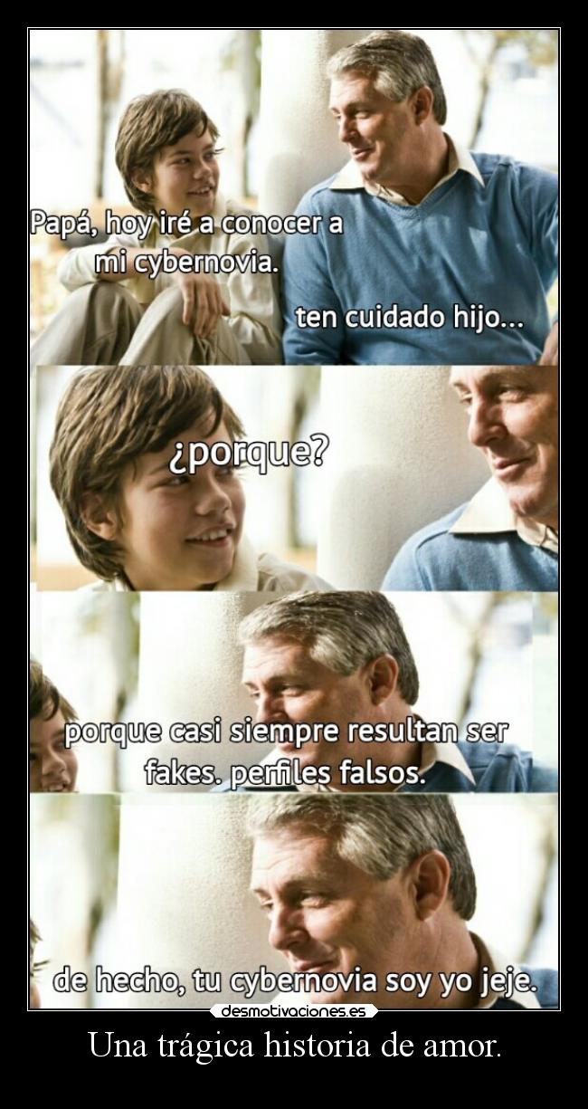 Una trágica historia de amor. -