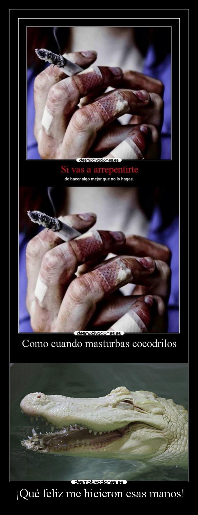 ¡Qué feliz me hicieron esas manos! - 