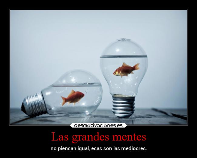 Las grandes mentes -