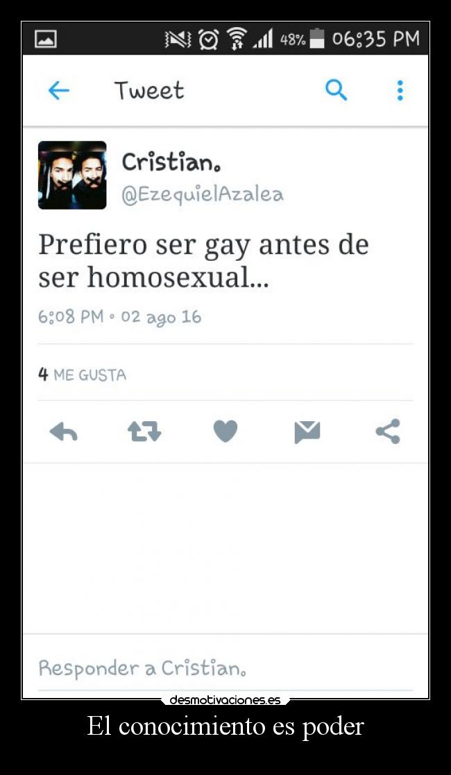 El conocimiento es poder - 