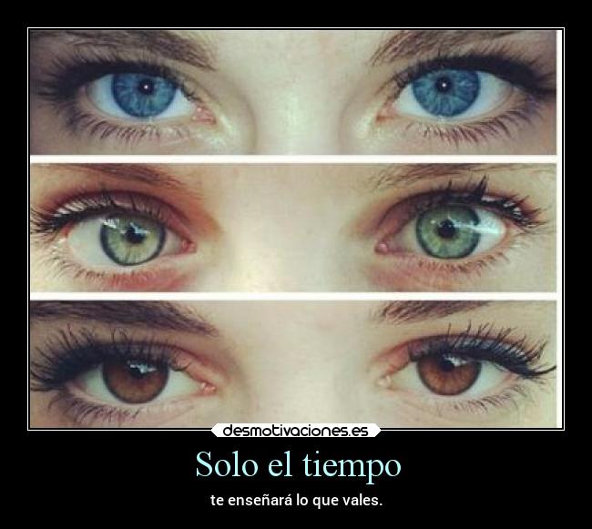 Solo el tiempo - 