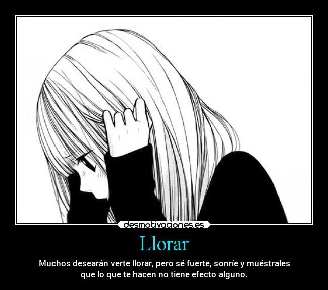 carteles llorar llorar desmotivaciones