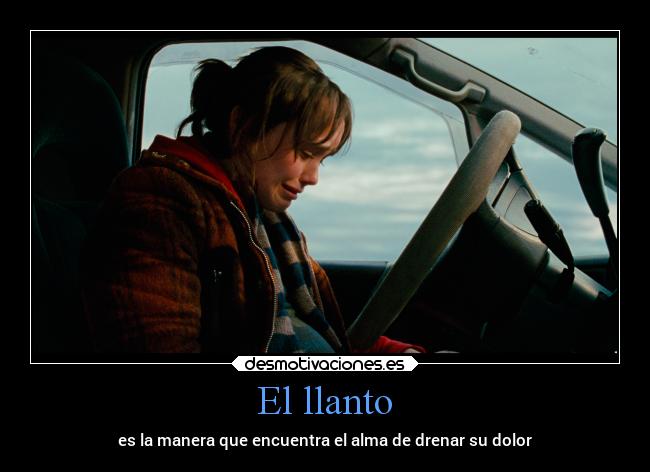 carteles llorar tristeza peliculas desmotivaciones