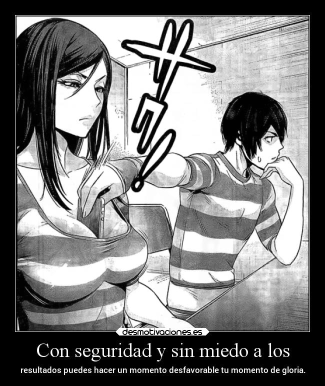 Con seguridad y sin miedo a los - 