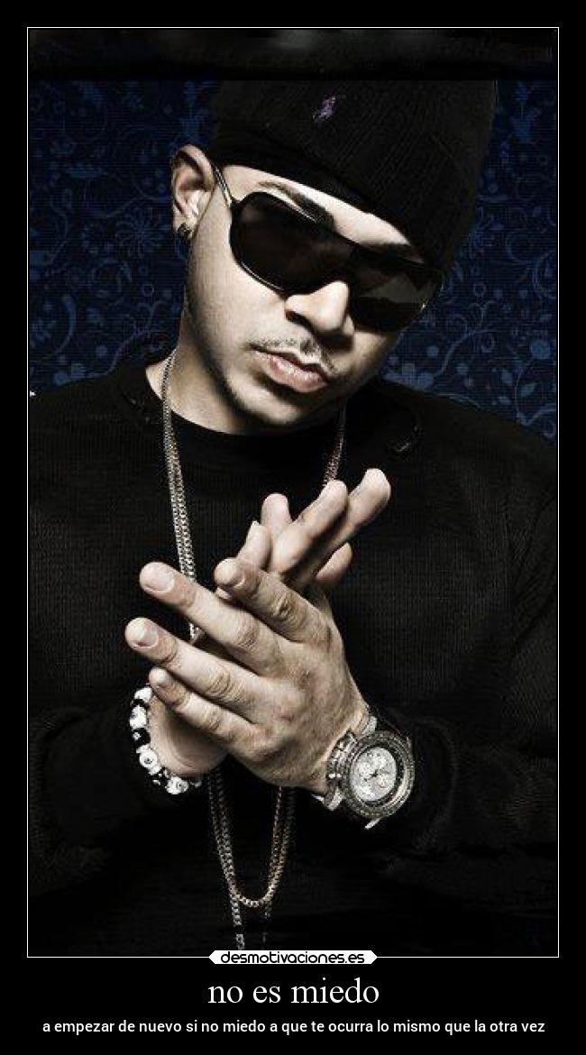 no es miedo -
