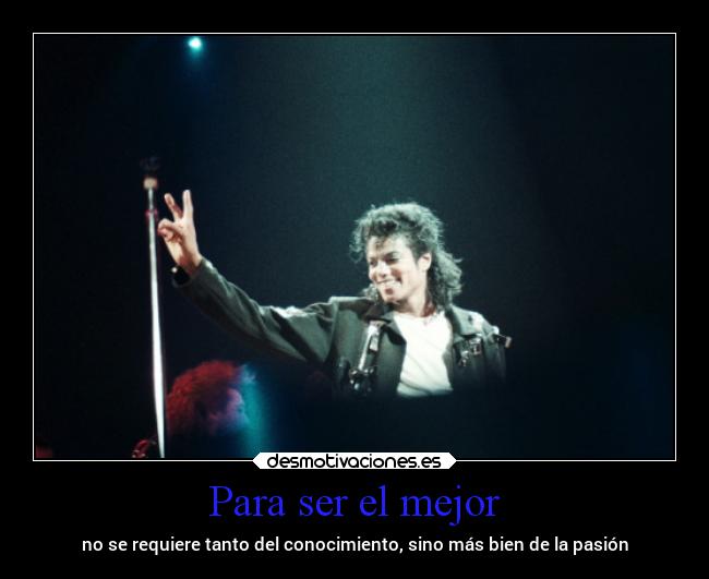 Para ser el mejor -