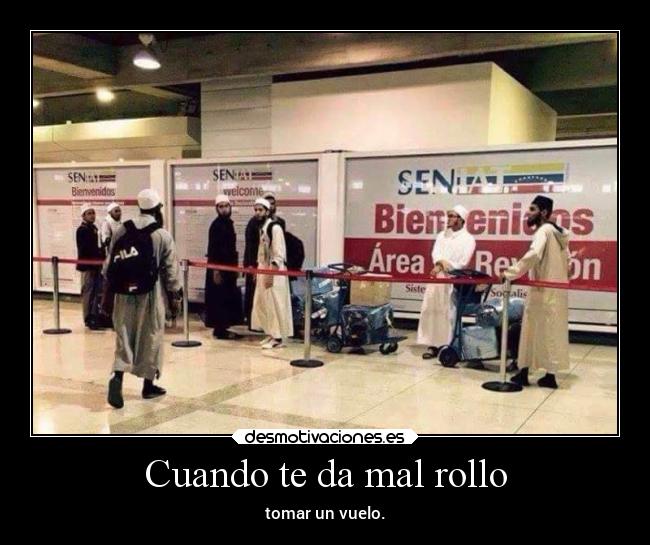 Cuando te da mal rollo -