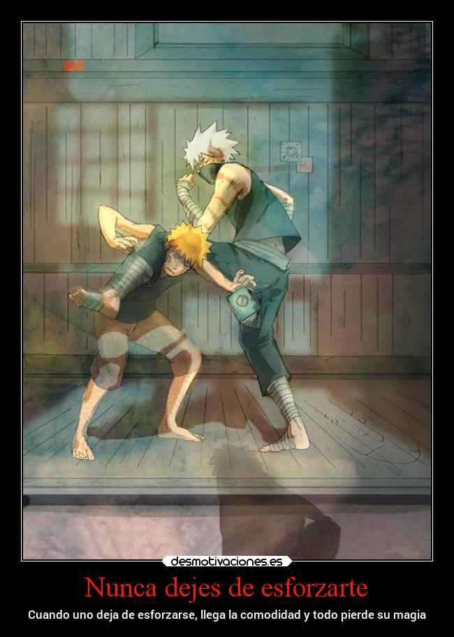 carteles naruto anime vida killerfrases desmotivaciones