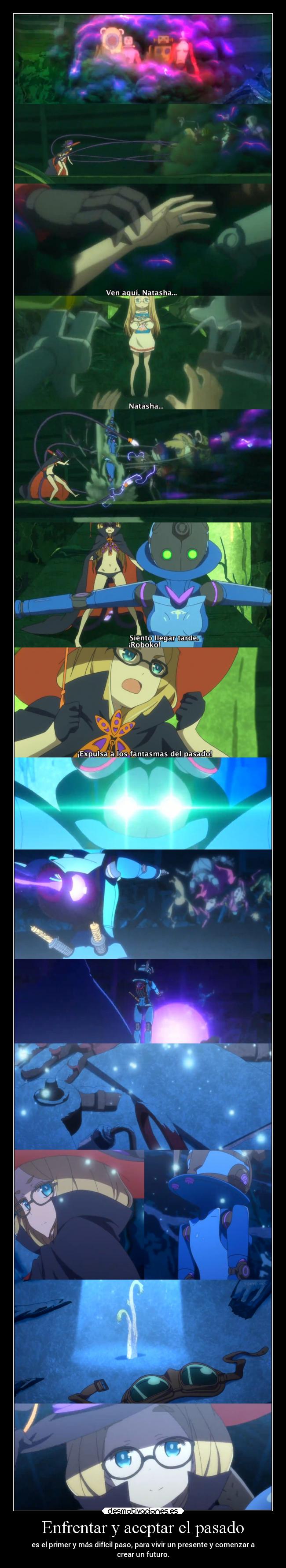 Enfrentar y aceptar el pasado -