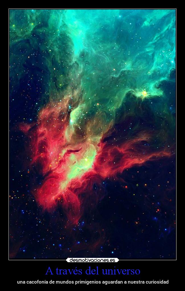 A través del universo -