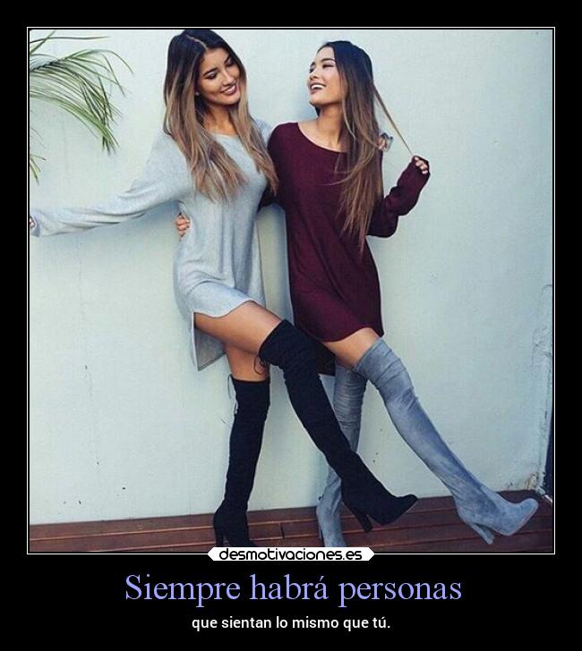 Siempre habrá personas -