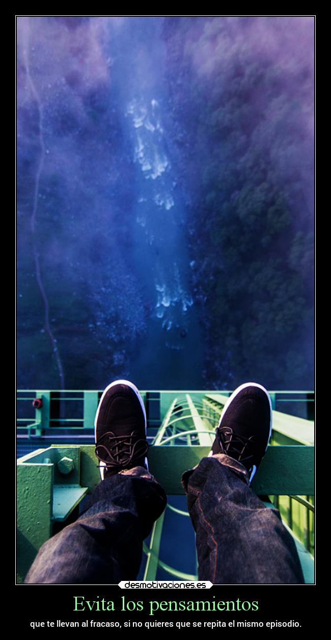 Evita los pensamientos - 