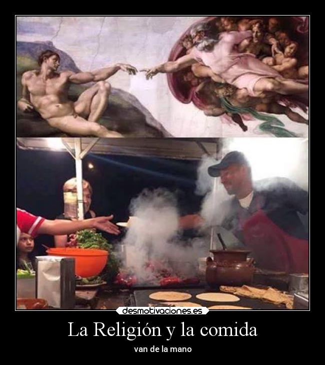 La Religión y la comida -