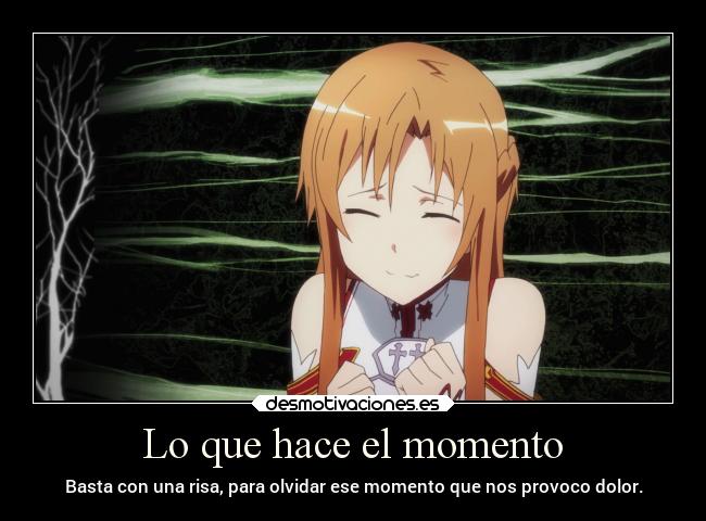 Lo que hace el momento - 