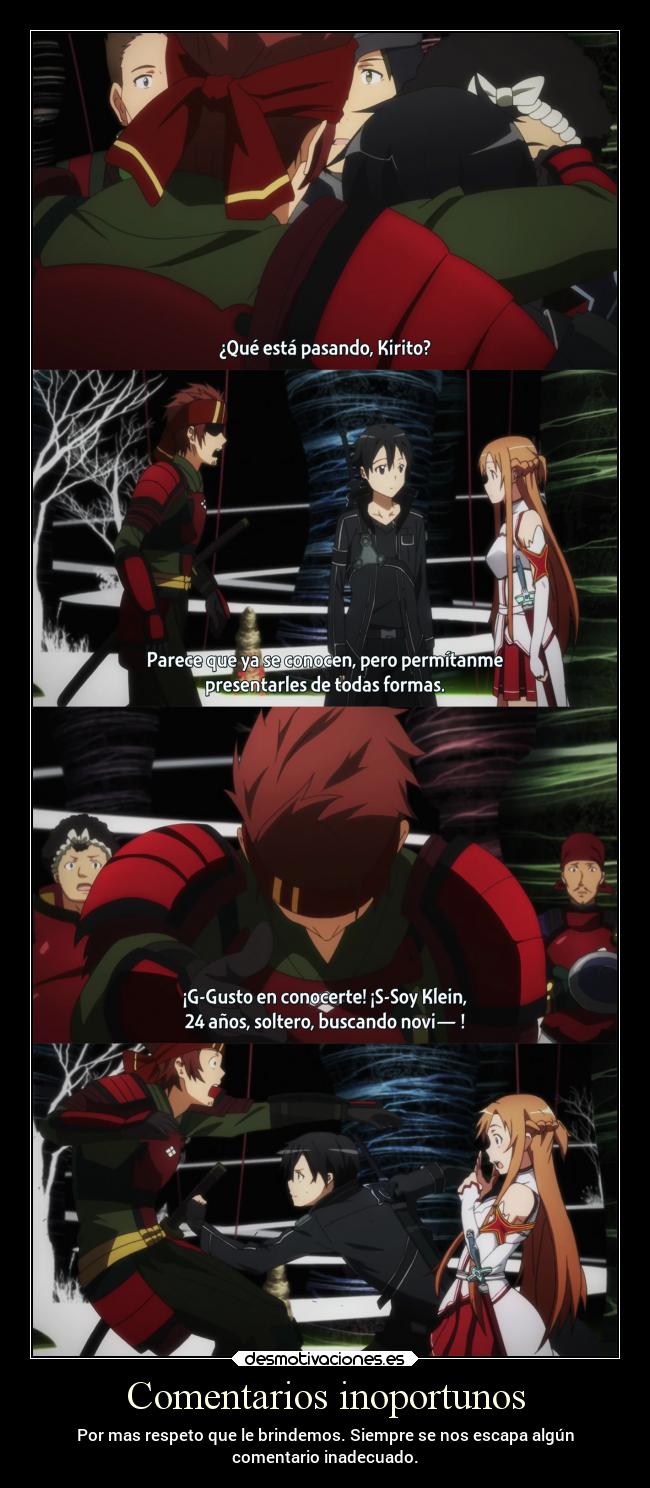 Comentarios inoportunos - 
