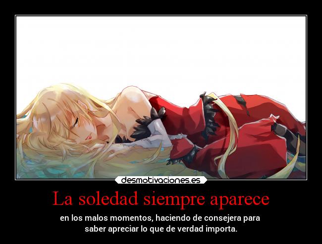 carteles soledad anime bakemonogatari erosekai harukaze gotian shinobu desmotivaciones