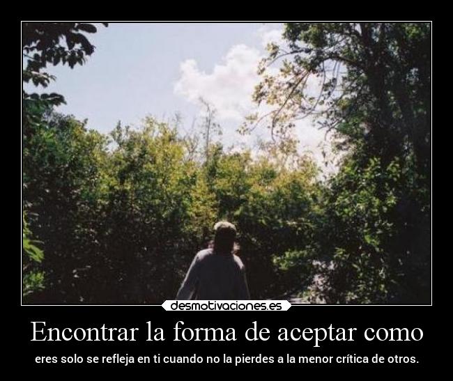 carteles vida aceptar mipropiouniverso cosasdelavida reciclandoimagenes pierdes desmotivaciones