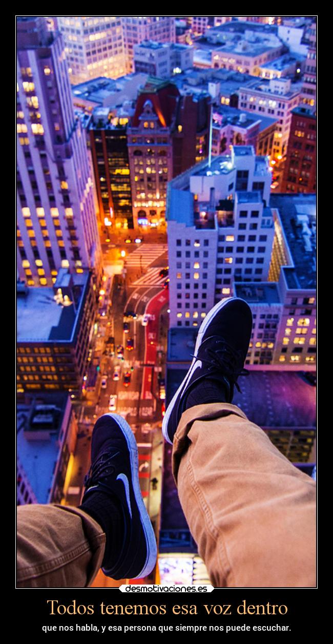 Todos tenemos esa voz dentro -